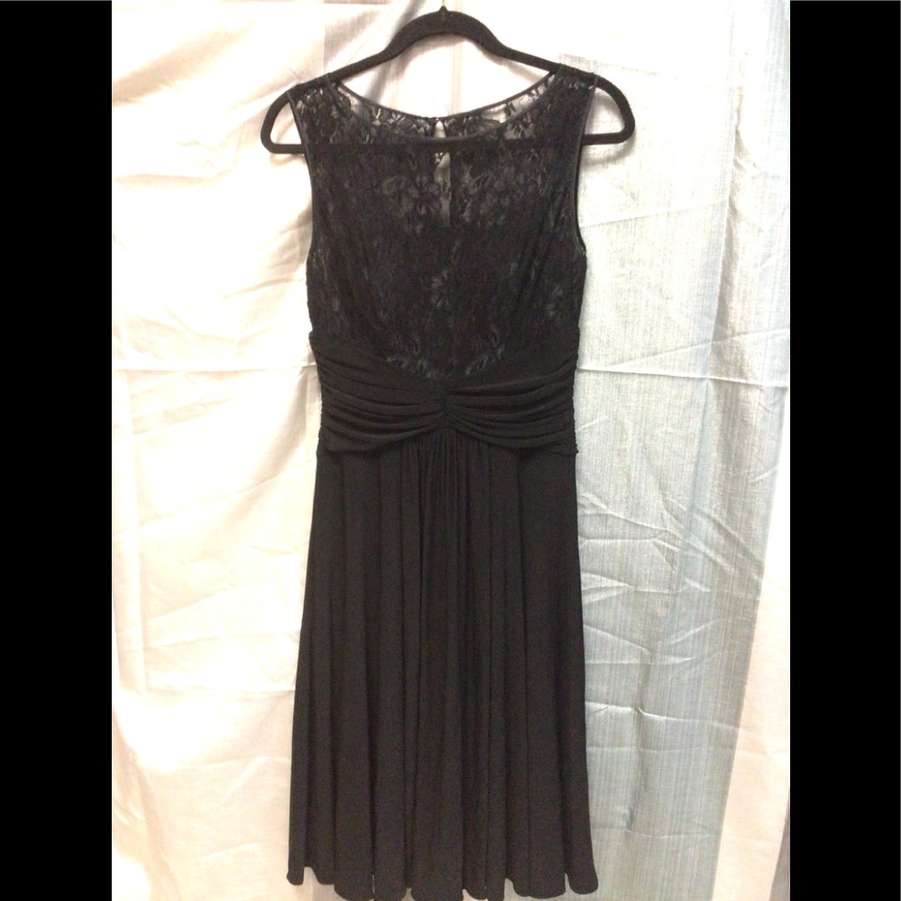 Black formal dress